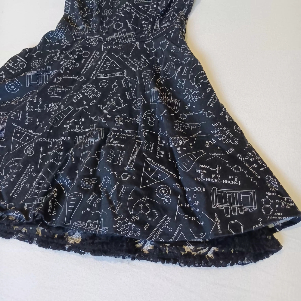Hot Topic Black Chemistry Dress - Picture 3 of 7